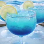 Mermaid Lemon Drop cocktail