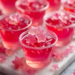 Pink Whitney Pink Starburst Jello Shots