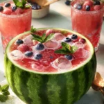 Watermelon Berry Vodka Punch
