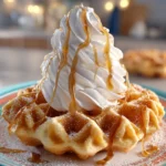 Apple Pie Funnel Cake Sundae