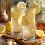 Lemon Honey Ginger Water
