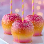 Sunset Glow Candy Apples
