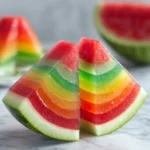 Starburst Jello in a Watermelon