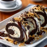 Oreo Cream Cheese Cheesecake Sushi Roll