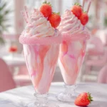 Strawbabie Shake boozy milkshake