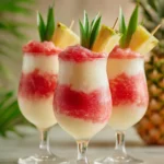 Strawberry Piña Colada Lava Flow