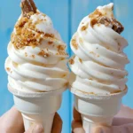 Homemade Butterfinger Ice Cream