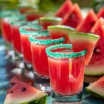 Watermelon Lemon Drop Shots