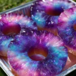 Cotton Candy Pineapple Slices