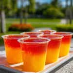 These Beach Cabana Jello Shots are layered tropical treats made with pineapple-orange and pink lemonade jello, spiked with coconut rum and whipped vodka. Bursting with beachy colors and fruity flavor, they’re perfect for summer parties, BBQs, or any occasion that calls for sunshine in a cup. Vibrant, boozy, and so fun to make—get ready to wow your guests!
