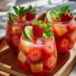 Strawberry Pineapple Mojito