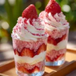 Strawberry Crunch Supreme Cups