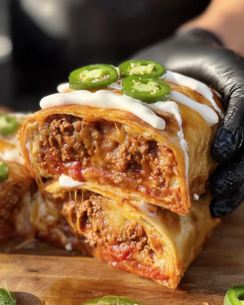 Burrito Quesadilla Loaf recipe