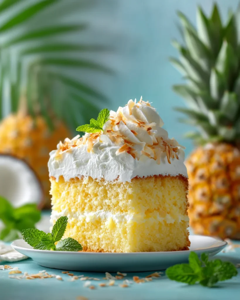 Piña Colada Cake recipe
