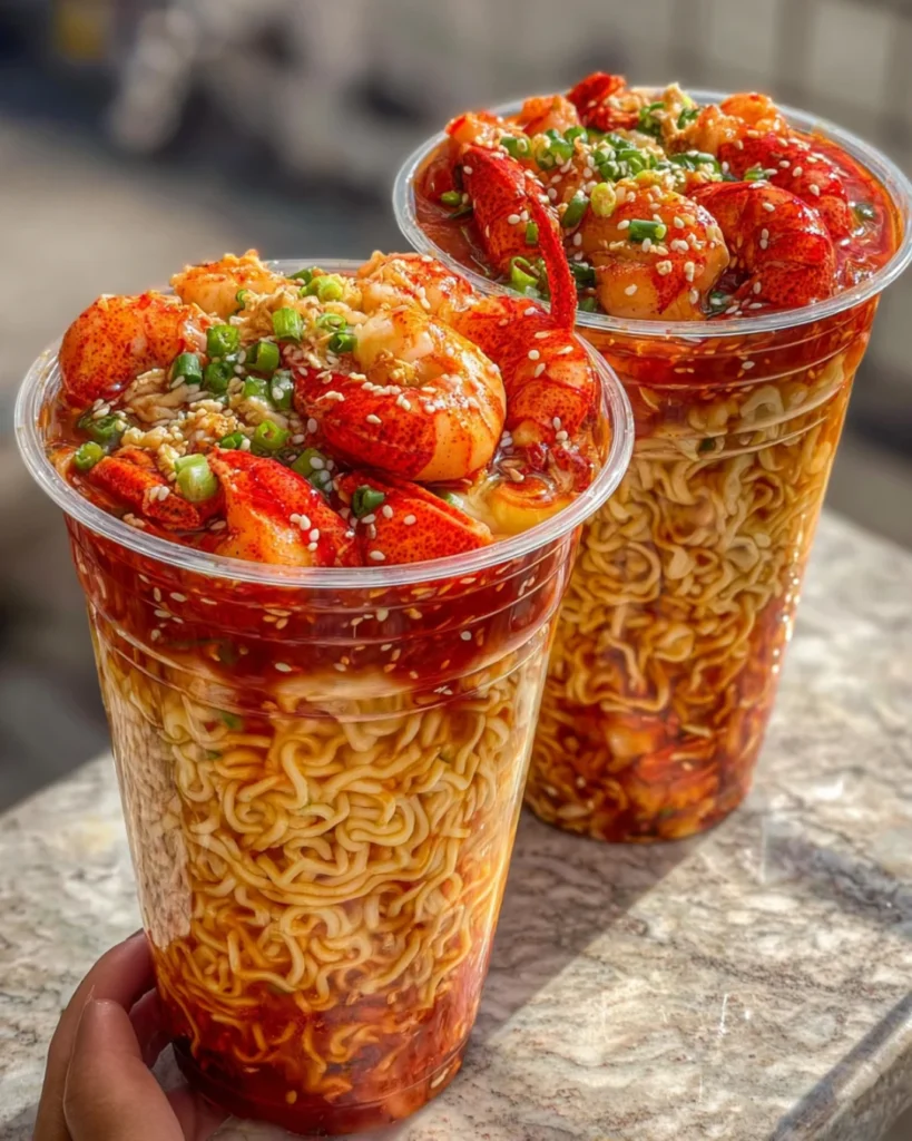Spicy Crawfish Ramen Cups