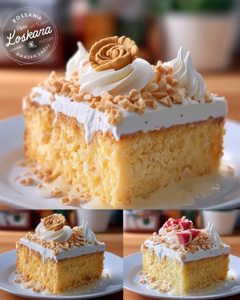 Tres Leches Mazapán Cake recipe