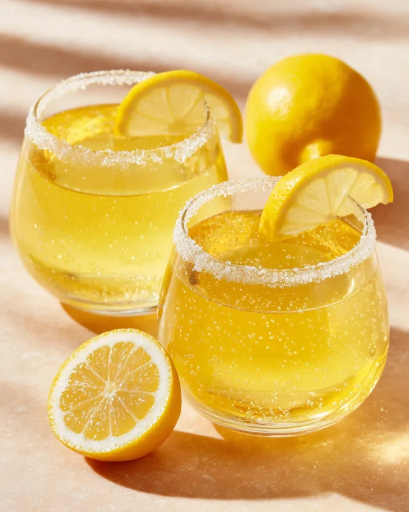 Fizzy Lemon Drop Punch