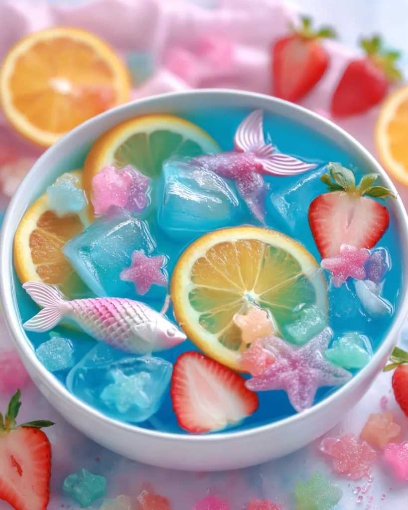 Punch bowl cocktail