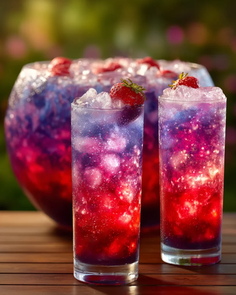 berry vodka drink
