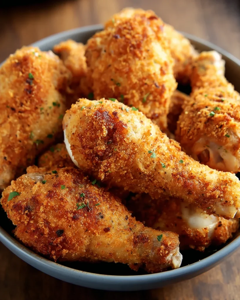 homemade KFC chicken in the oven