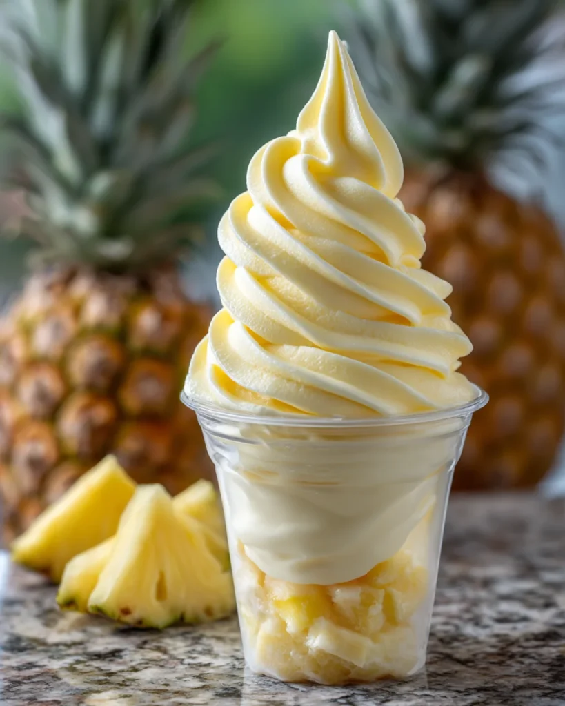 Pineapple Ice Cream Swirl