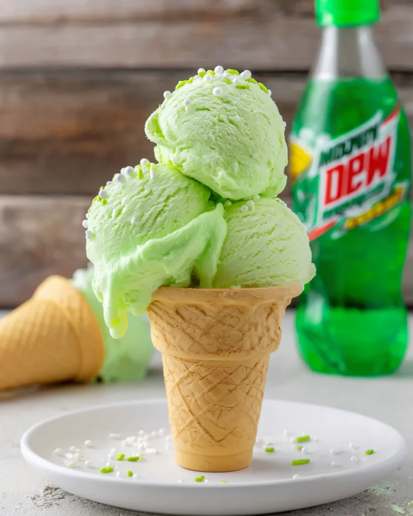 Mountain Dew Ice Cream
