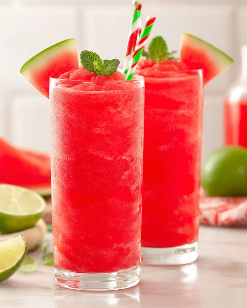 Watermelon slushie