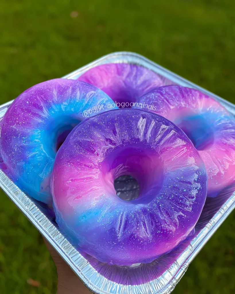 Cotton Candy Pineapple Slices