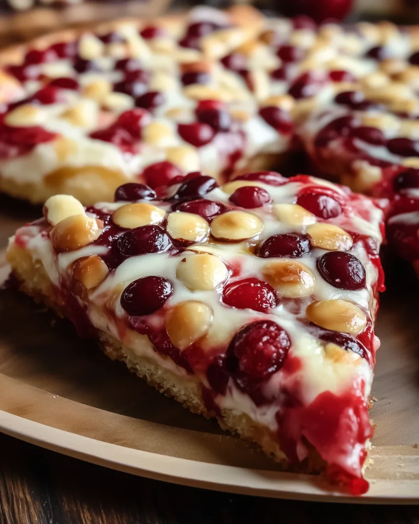 Pizza Hut Cherry Dessert Pizza