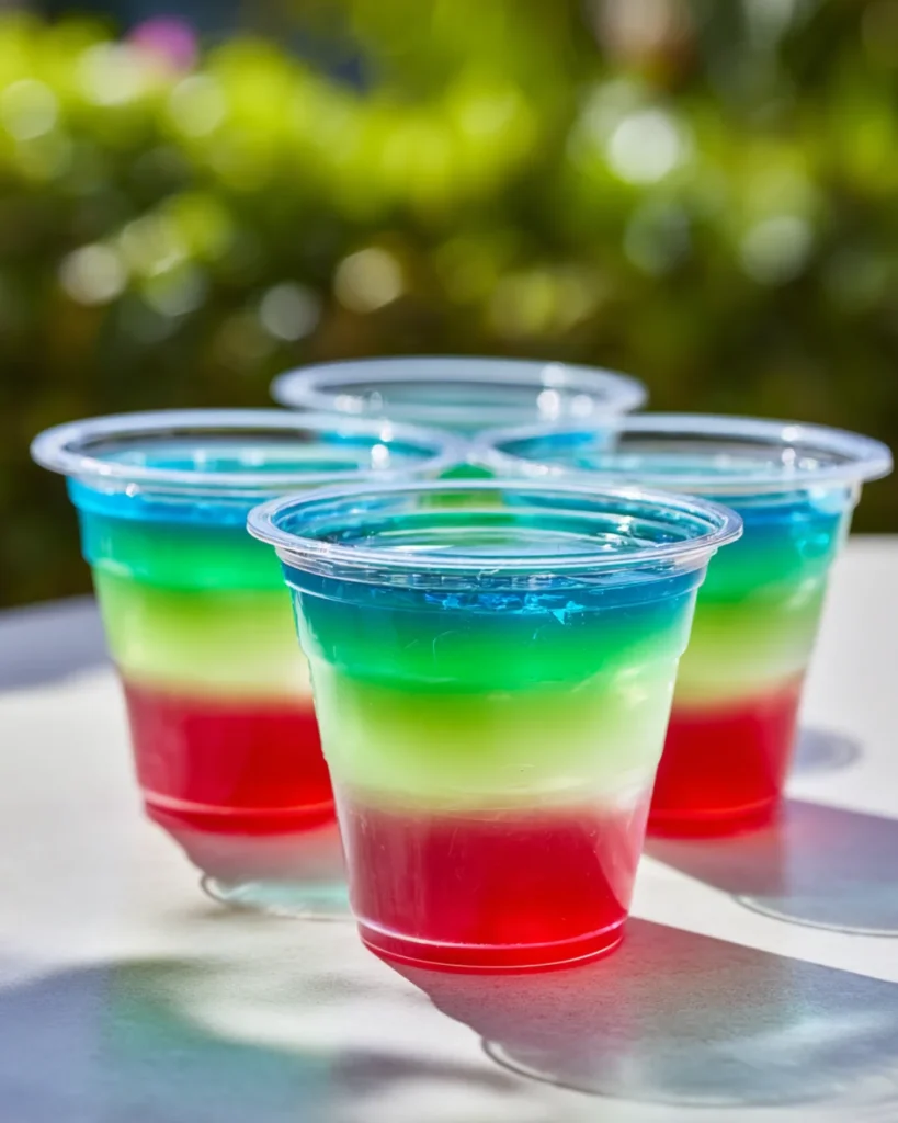 Snappin’ Sour Jello Shots