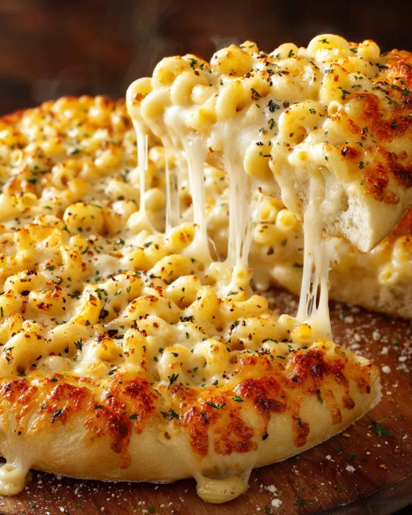 Macaroni and Cheese Pizza