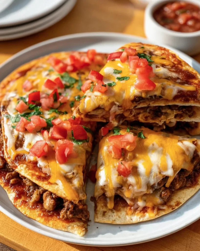 Homemade Mexican Pizza