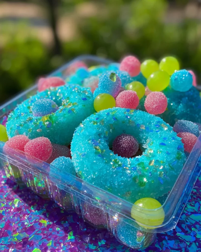 Electric Blue Candy Pineapple