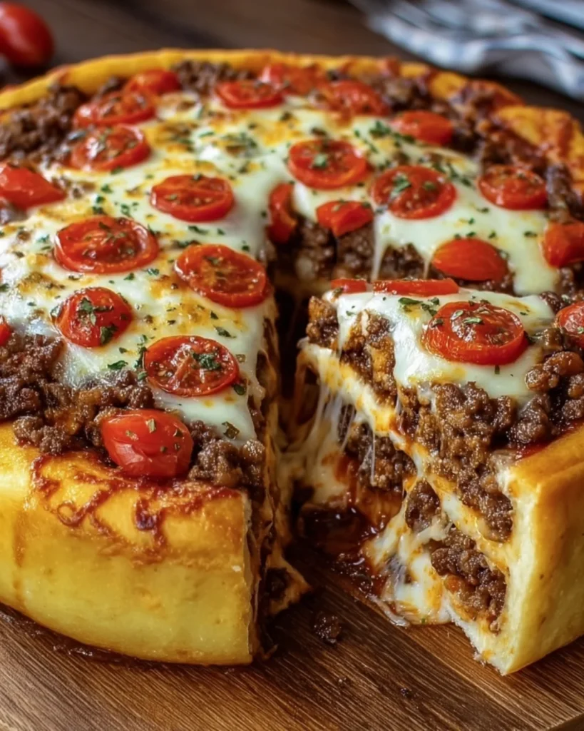 Pizza Burger Pie