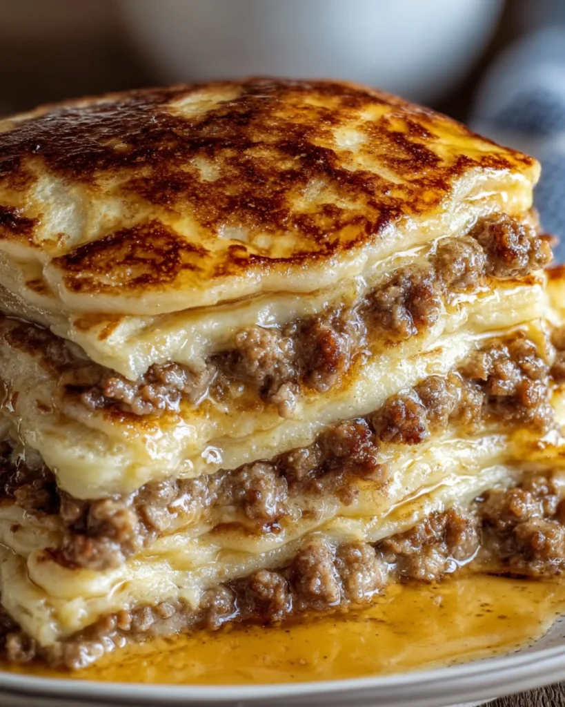 Pancake Sausage Breakfast Bake