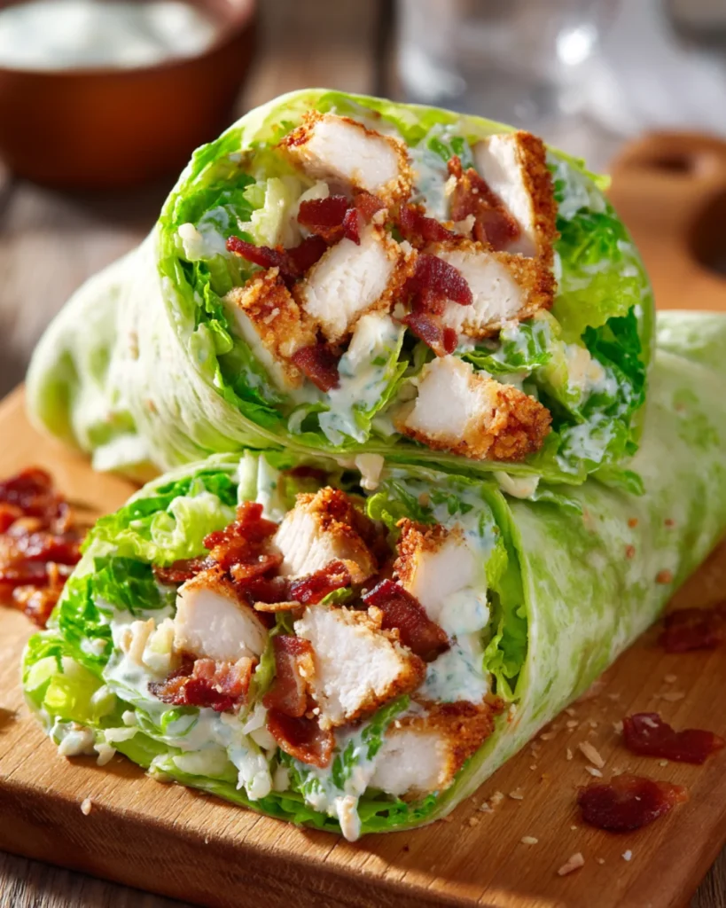 Caesar Salad Wrap recipe