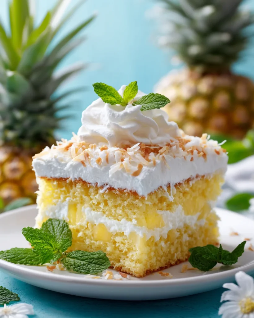 Piña Colada Cake recipe