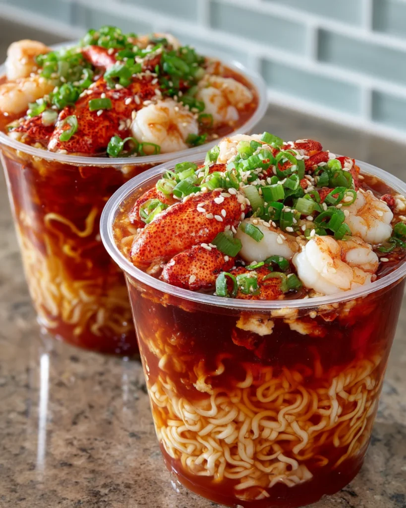 Spicy Crawfish Ramen Cups