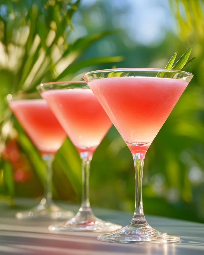 Coconut Guava Martini recipe