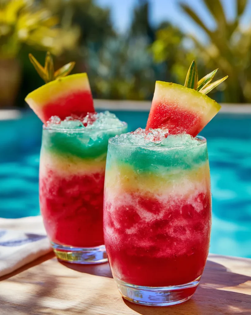 Melon Drip Cocktail
