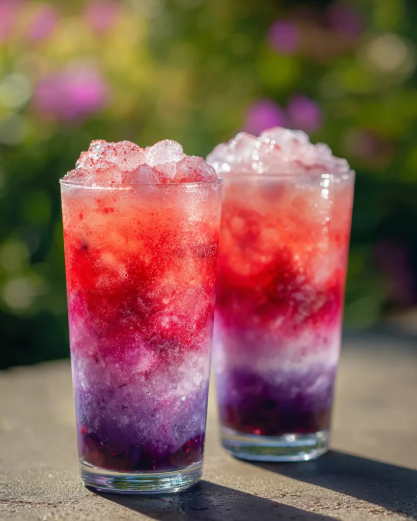berry vodka drink