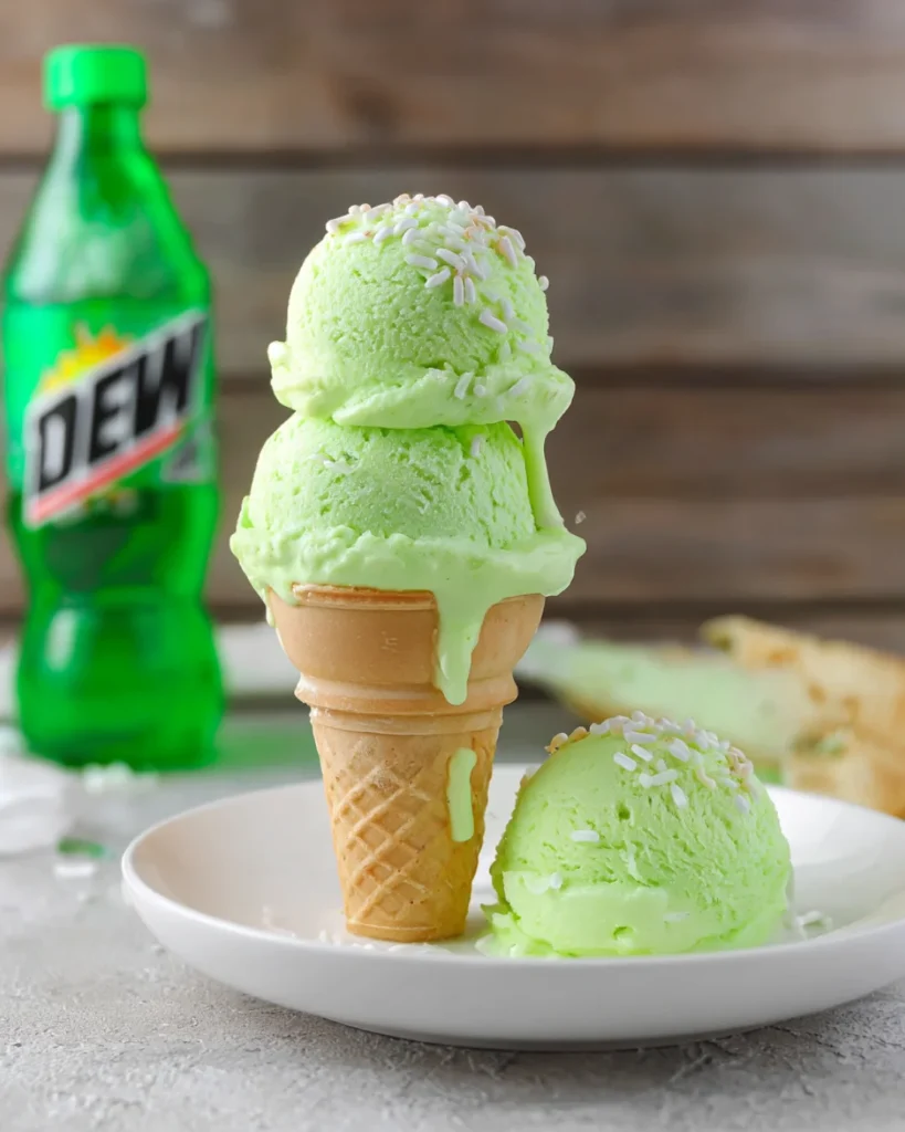 Mountain Dew Ice Cream