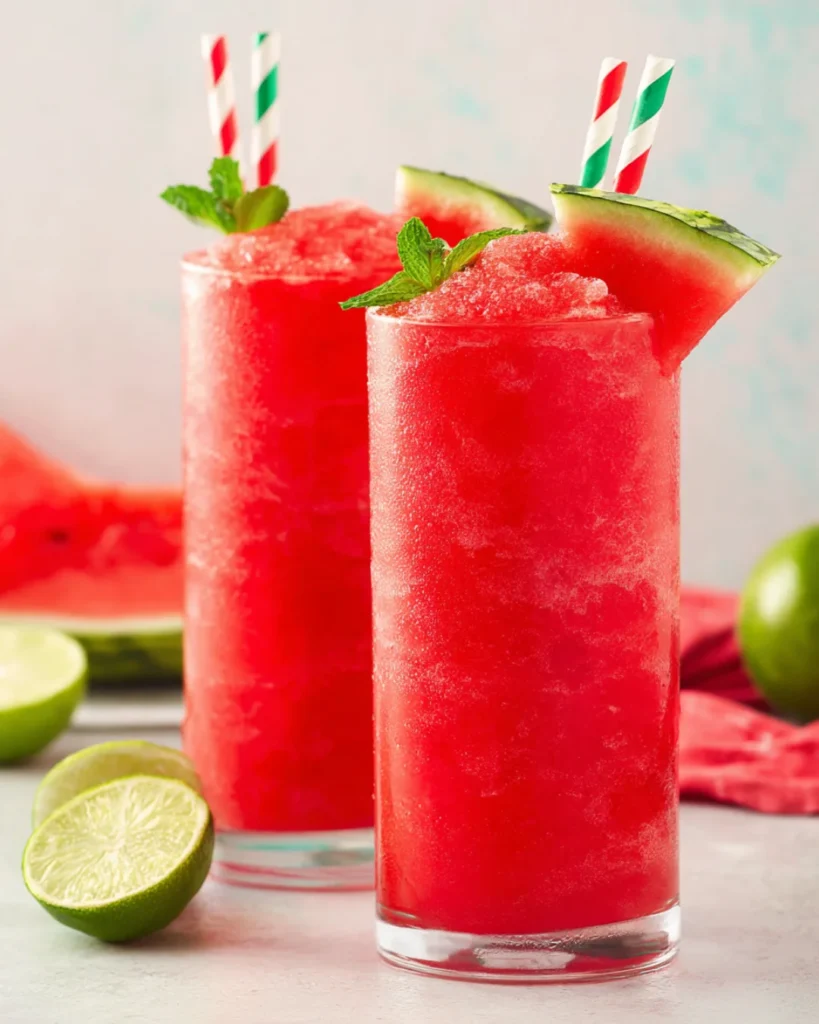 Watermelon slushie