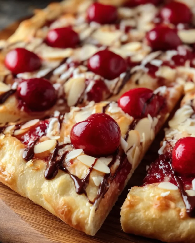 Pizza Hut Cherry Dessert Pizza