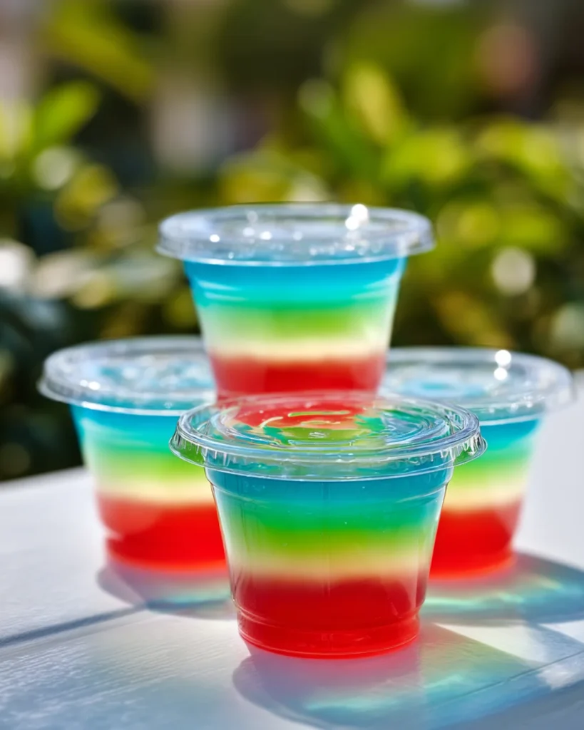 Snappin’ Sour Jello Shots