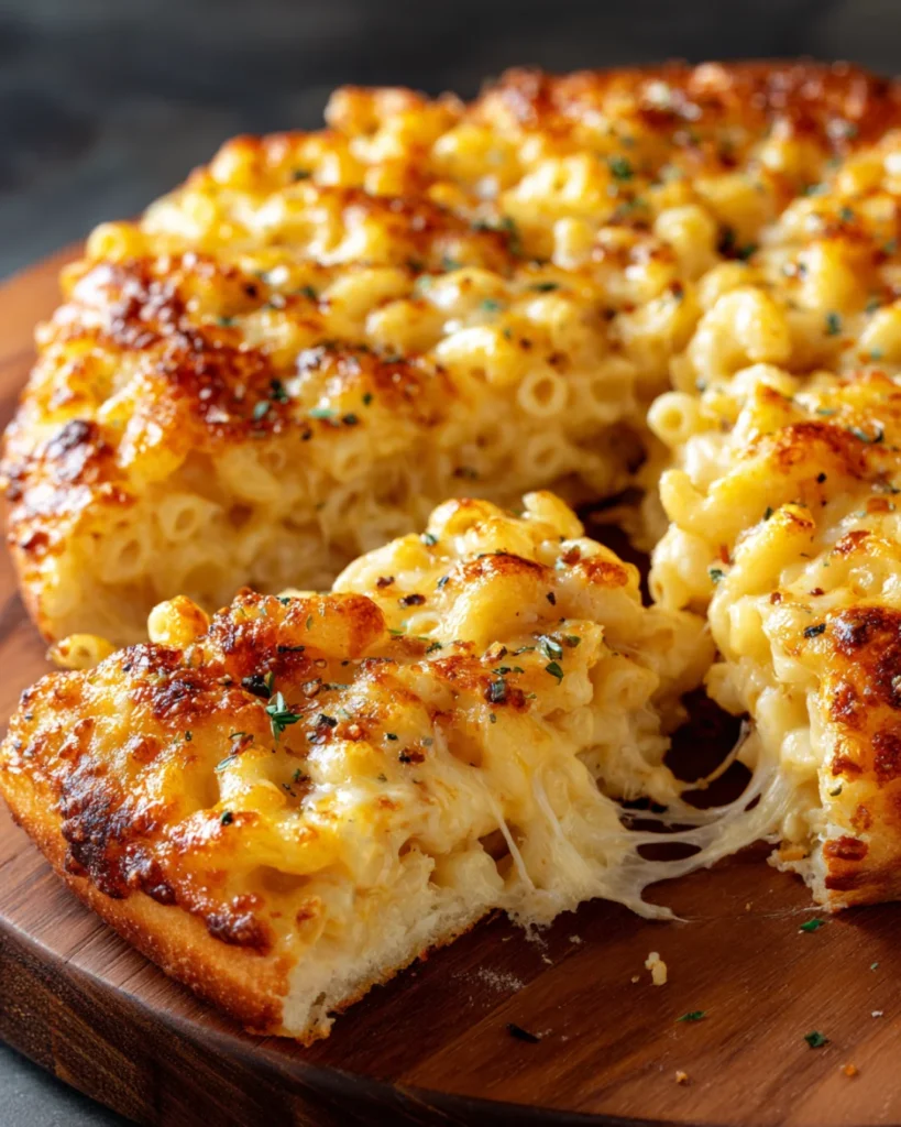 Macaroni and Cheese Pizza