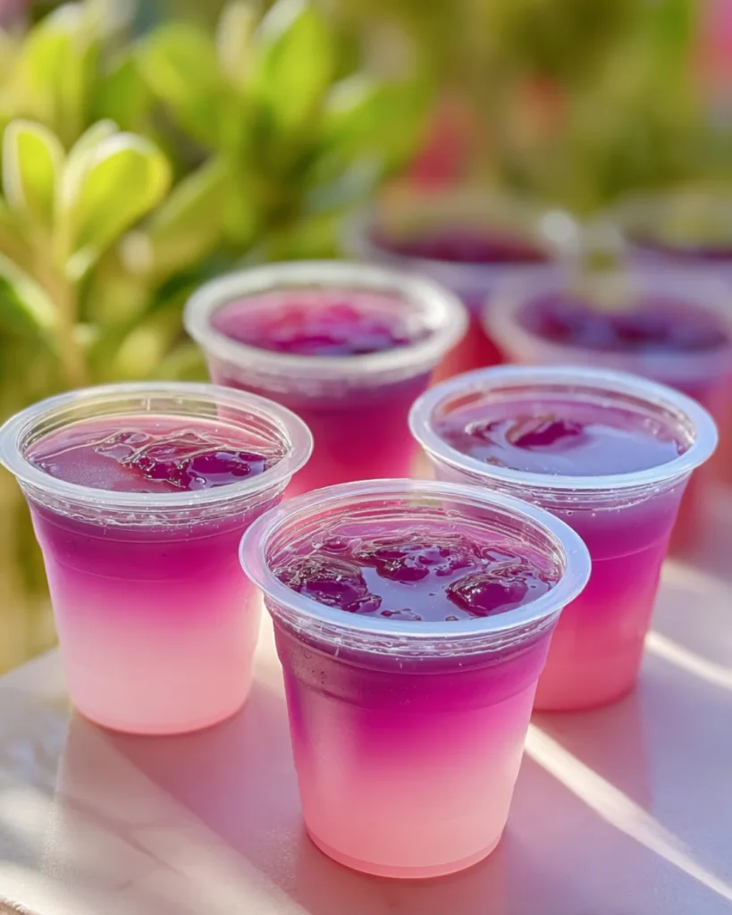 Pink Pony Jello Shots