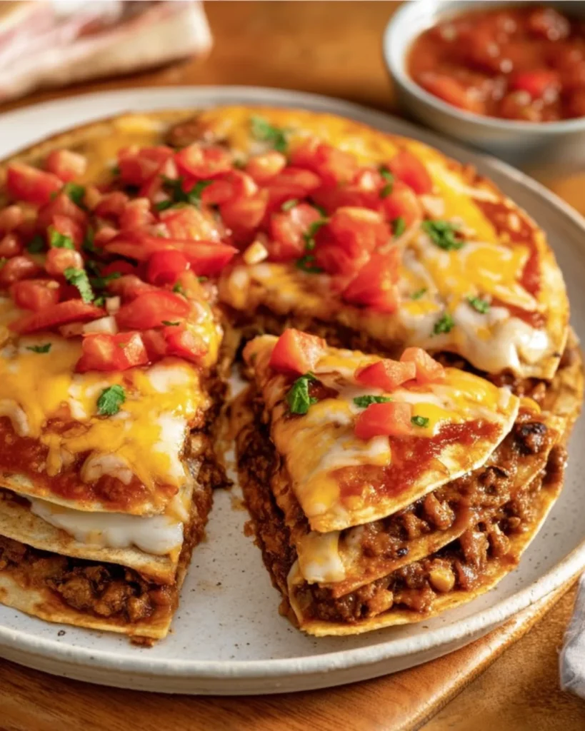 Homemade Mexican Pizza